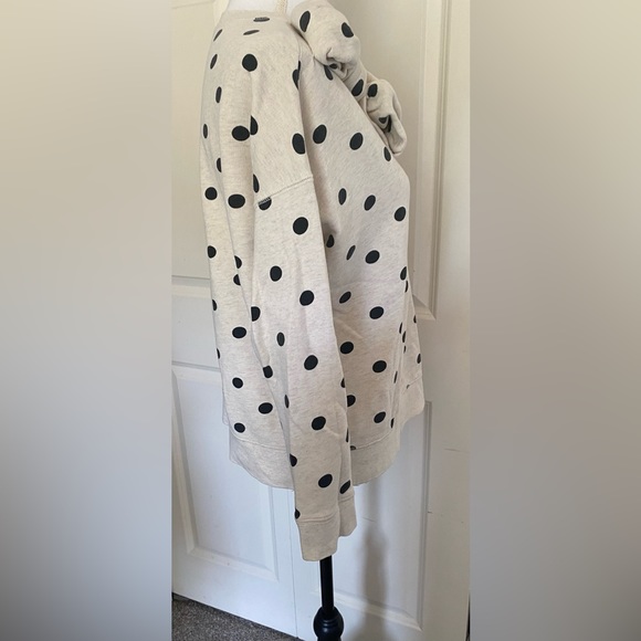 Kate Spade ♠️ Polka Dot Sweatshirt XS - Picture 4 of 6